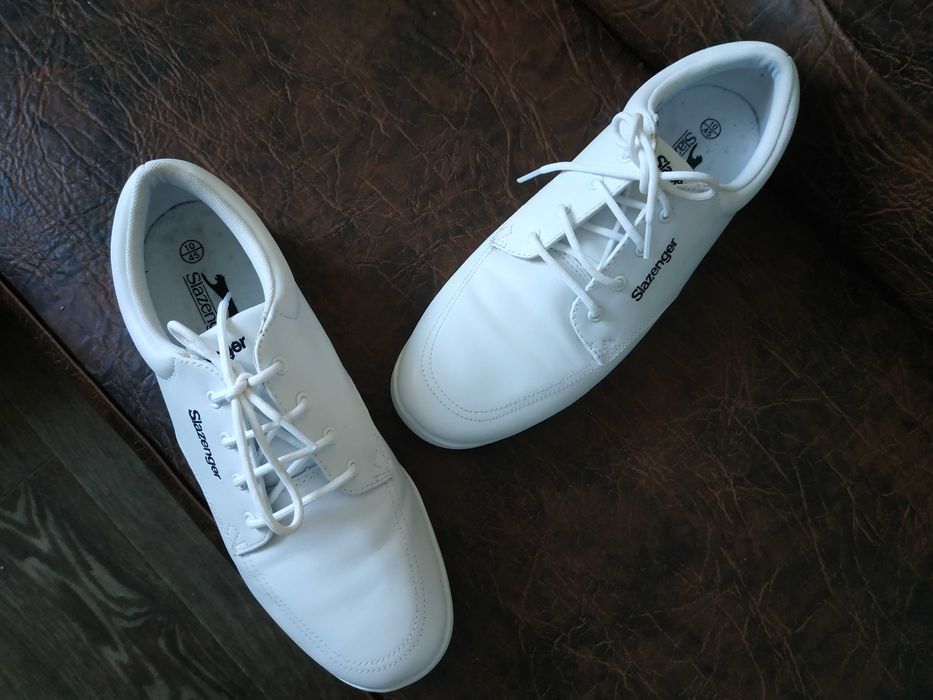Кожаные туфли кроссовки мокасины Slazenger оригинал р.43