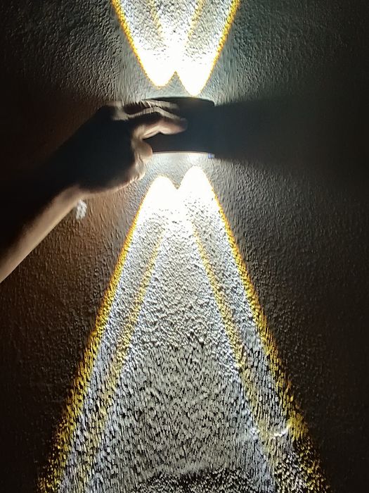 2 Lâmpadas de parede LED impermeáveis ao ar livre - Novas