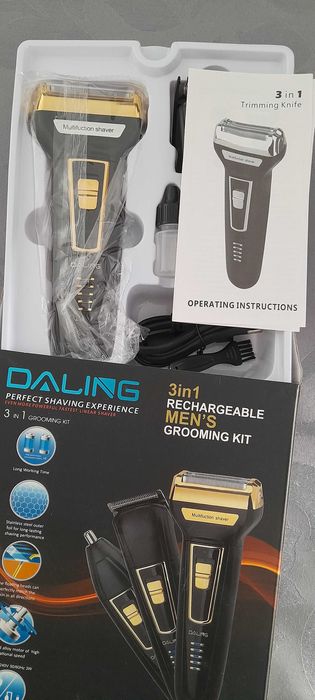 Máquina de Barbear 3 em 1