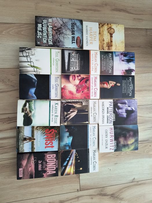 Zestaw kryminałów Coben Petterson Gerritsen