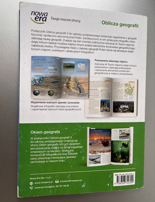 Oblicza geografii. Podręcznik do geografii klasa 3.