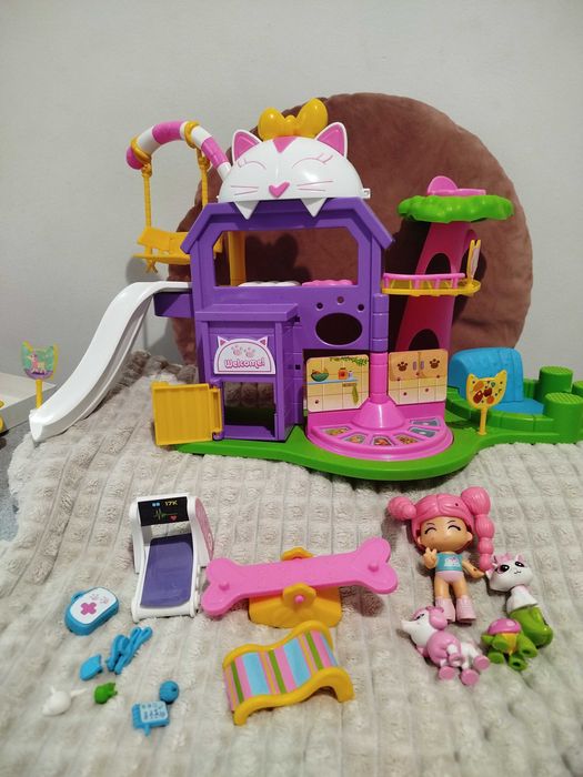 Brinquedo Pinypon Escola de animais