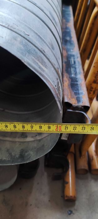 Tubos de conduta spiro galvanizado 200mm