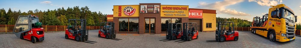 Centrum Wózków Widłowych BLUM sp. z o. o. top banner