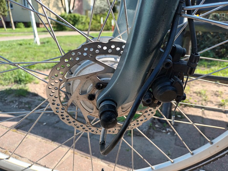 Rower elektryczny holenderski damski