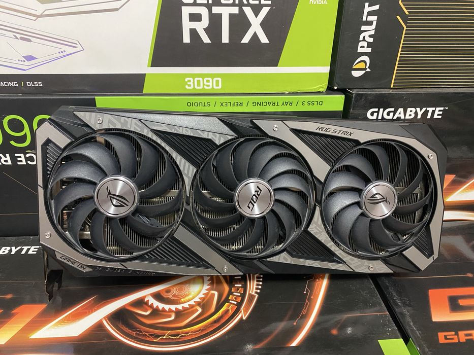 Відеокарта ASUS RTX 3070 TI 8gb STRIX гарний стан!