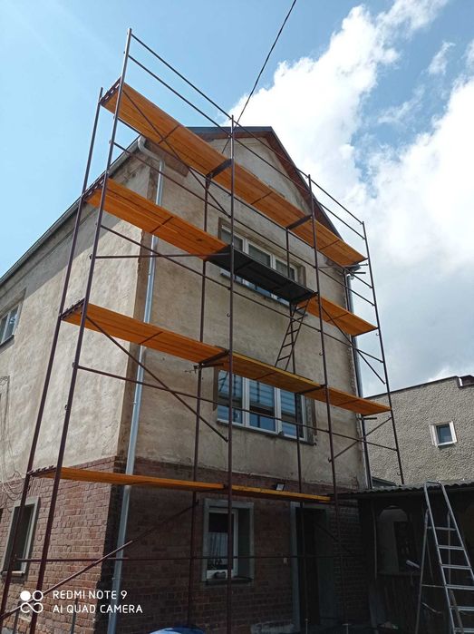 Rusztowanie elewacyjne Poznańskie 250 m2 PROMOCJA ! Nowe! Producent!