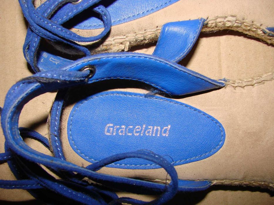 Эспадрильи, сандалии Graceland, женские, р. 39