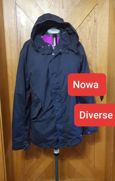 Kurtka męska parka przejściowa Diverse