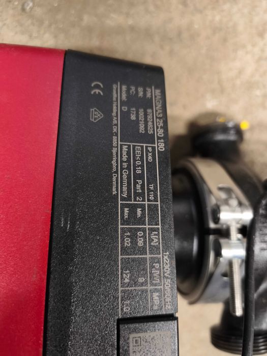 Grundfos Magna3 25-80 N 180 pompa CWU 230V PN 6/10