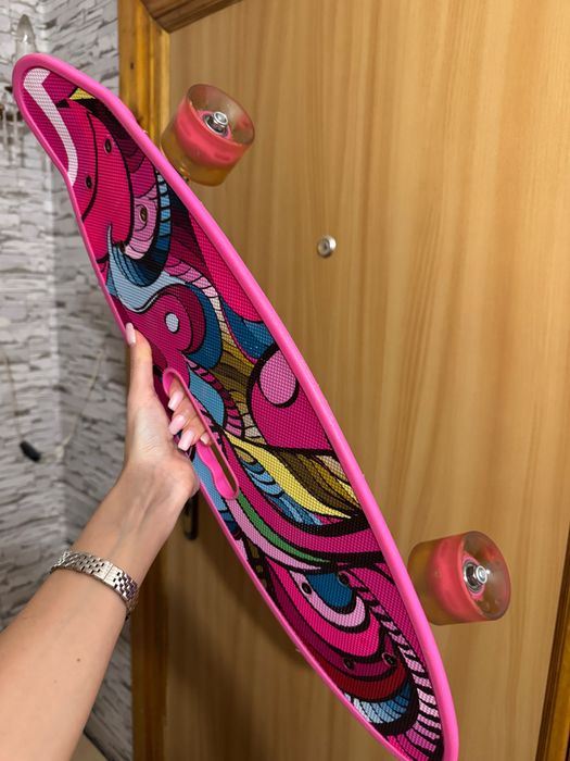 Самокат Scooter трехколесный  для девочки