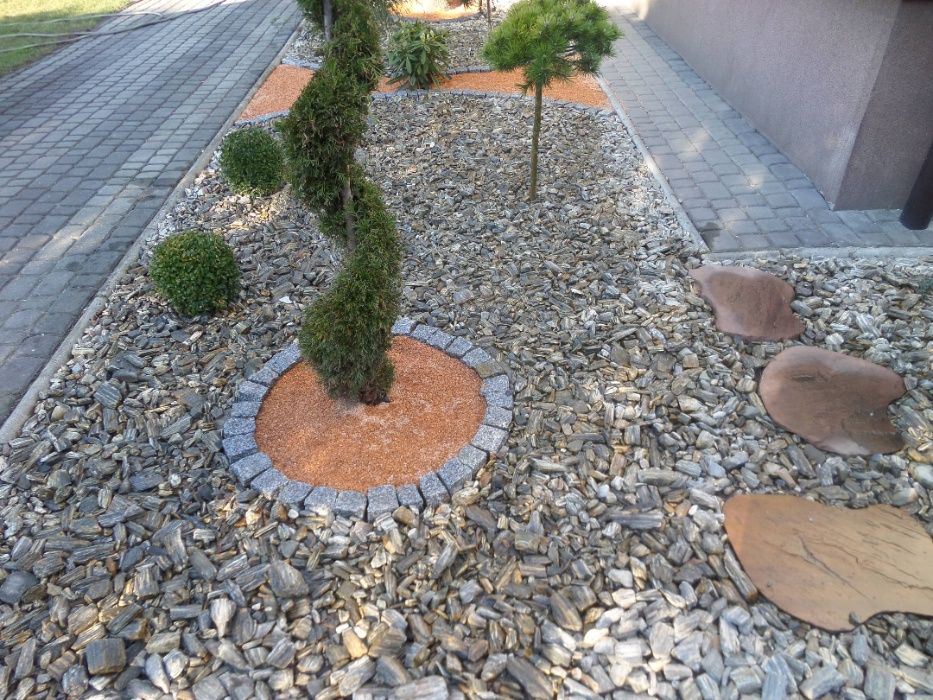 Piękna Kora kamienna 1000kg GNEJS Kamień DO ogrodu kurier GRATIS