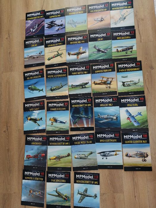Zestaw 28 modeli kartonowych Mpmodel