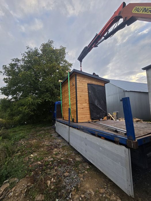Usługi hds transport sauny maszyny kontenery słupy
