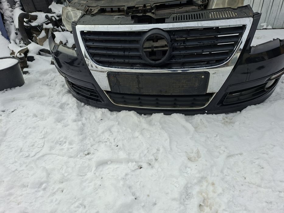 Volkswagen Passat b6 przód zderzak maska pas przedni lampy lc9x Europa
