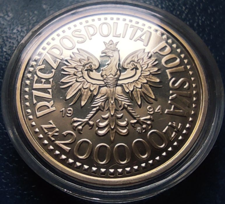 200000 zł 1994 Zygmunt I Stary