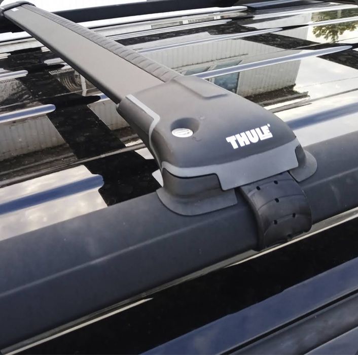 Thule wingbar edge 9584 black  Vw b6 b7 Skoda  Audi A4  Volvo xc90