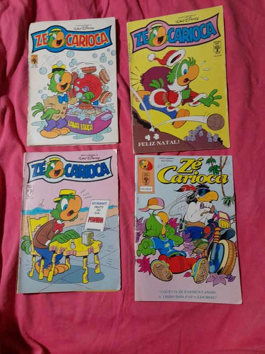 Lote 14 revistas e 2 albuns do Zé Carioca novíssimos