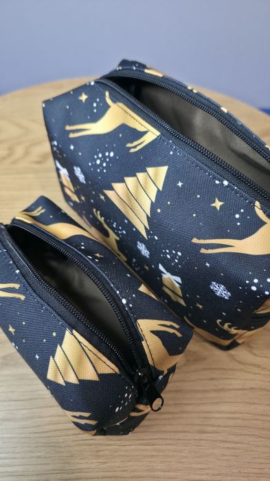 2 kosmetyczki handmade