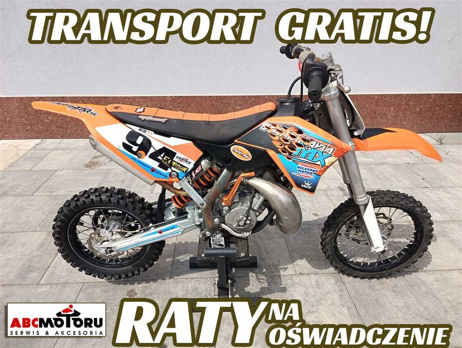 KTM SX 65 2T, 2013 r. transport GRATIS, raty na oświadczenie!