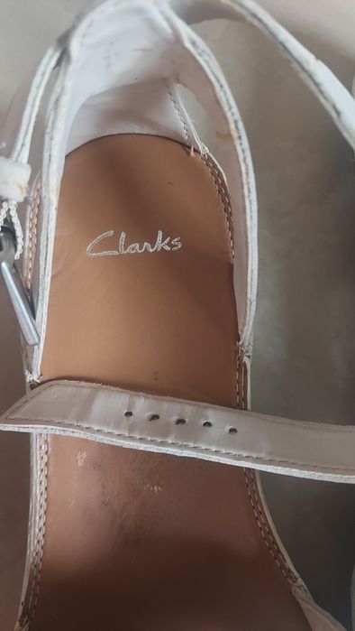 Clarks sandały skórzane