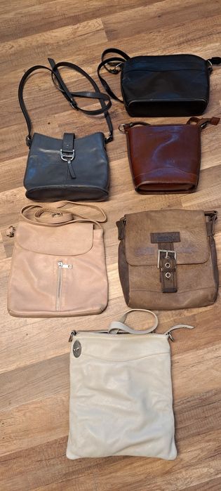 Torebki skórzane