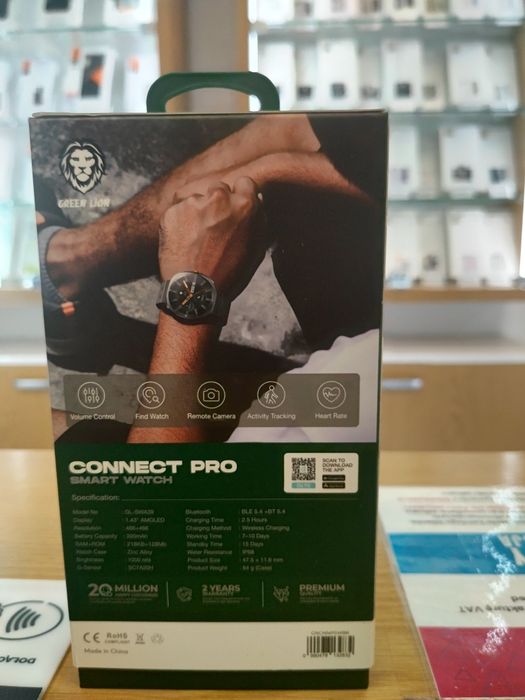 Smartwatch Zegarek smart GREEN LION Connect Pro