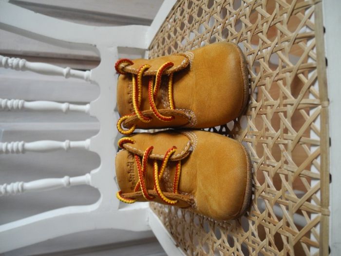 Timberland Skórkowe Skórzane buciki buty trzewiki niechodki