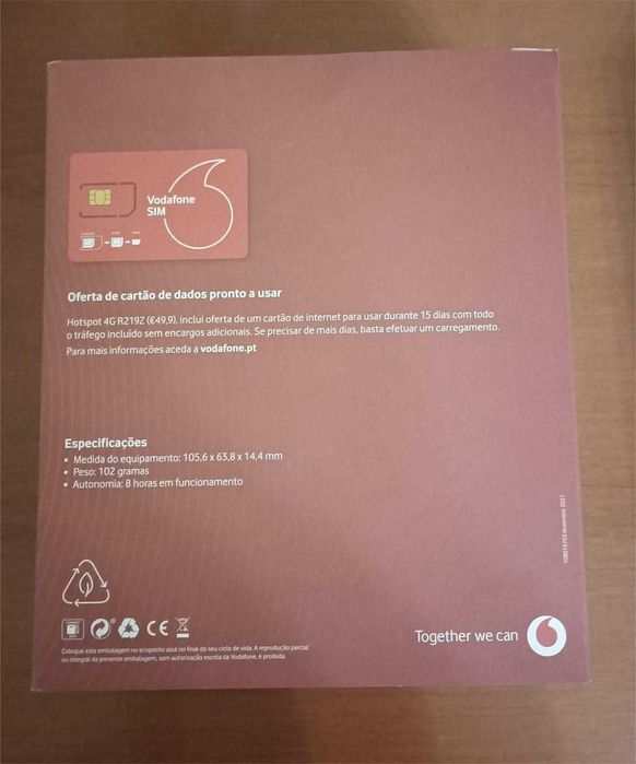 Hotspot 4 G R219Z Vodafone