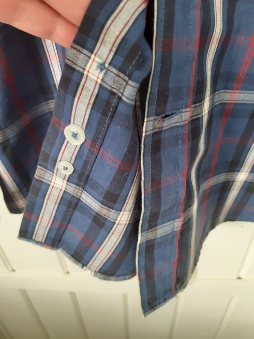 Koszula męska długi rękaw L 41/42