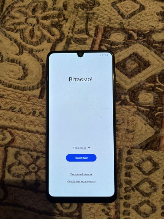Samsung a22 black 4/64