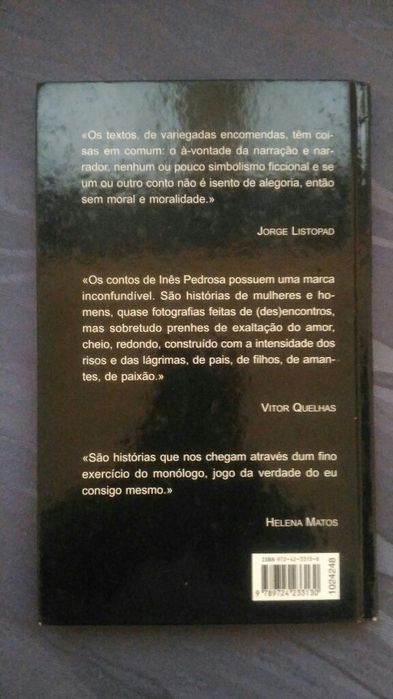 Livro "Fica comigo esta noite" de Inês Pedrosa