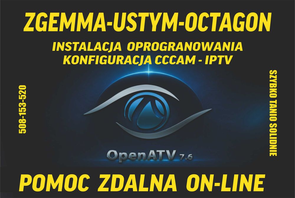 Naprawa serwis tunerów Zgemma Ustym Octagon Vu Dreambox
