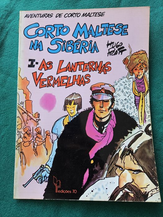 Hugo Pratt . Edições 70 - Corto Maltese na Siberia 2 volumes