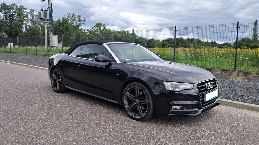 Audi A5 Cabriolet 2.0TDi 2013 Automat Tempomat Navi Klima Grzane