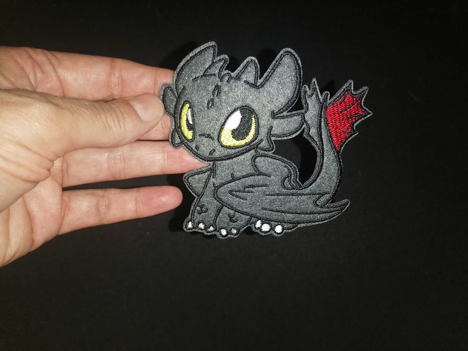 Patch Termocolante Dragão Fúria da Noite64584880273667120