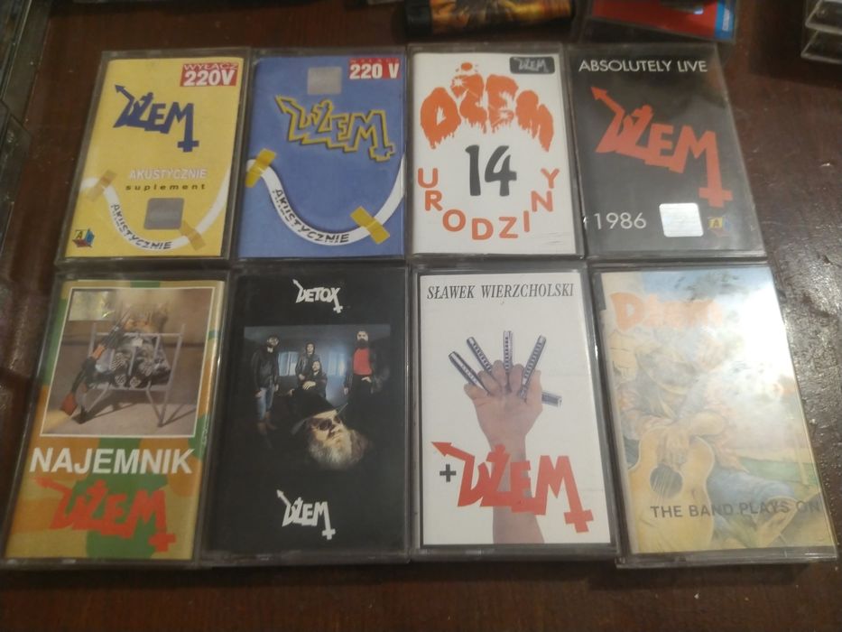 Kasety magnetofonowe Dżem 8 sztuk