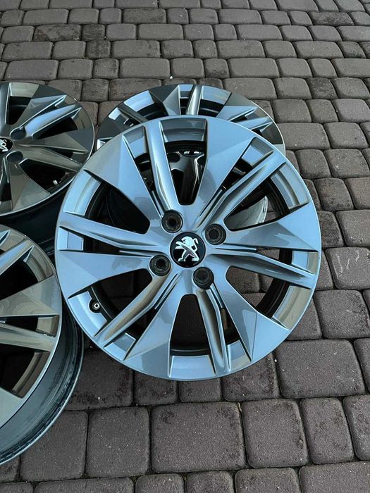 Oryginalne alufelgi Peugeot 4x108 16 cali 208 307 C3 C4 Nowy Model