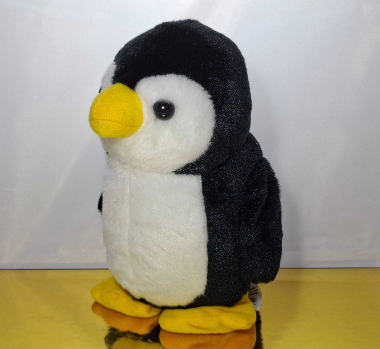 Zabawka chodzący i powtarzający pingwin