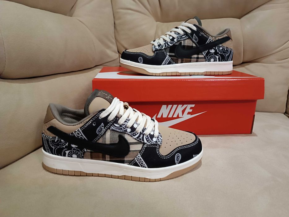 Кросівки nike air jordan 1 low x travis scott