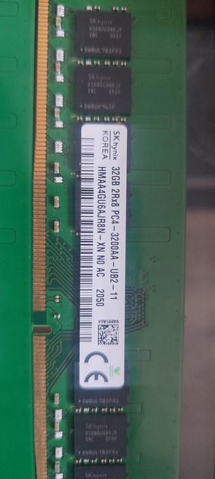 Pamięc ram do PC DDR4 Hynix 32GB  3200