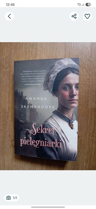 Książka Sekret Pielęgniarki