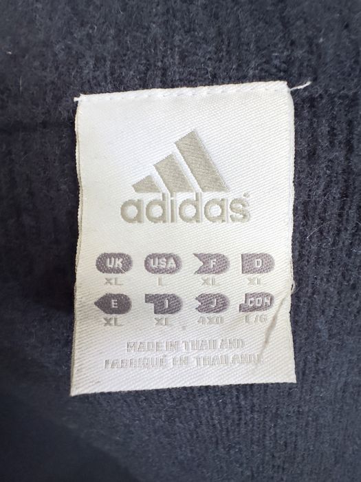 Adidas - Oryginalny Wełniany męski kardigan - XL