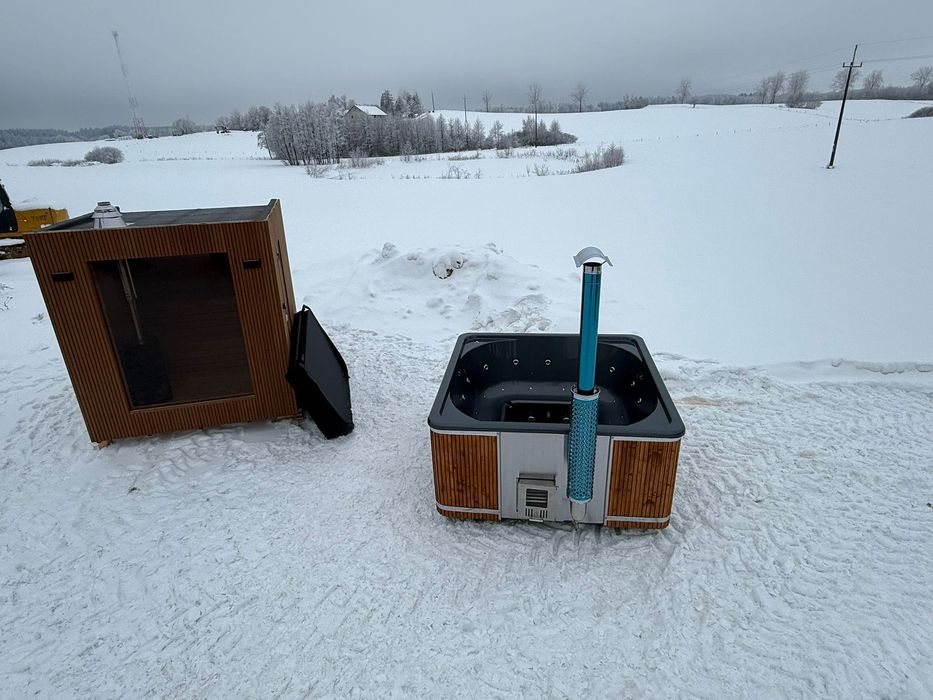 Balia ogrodowa kwadratowa - spa ogrodowe - możliwość rat-od producenta