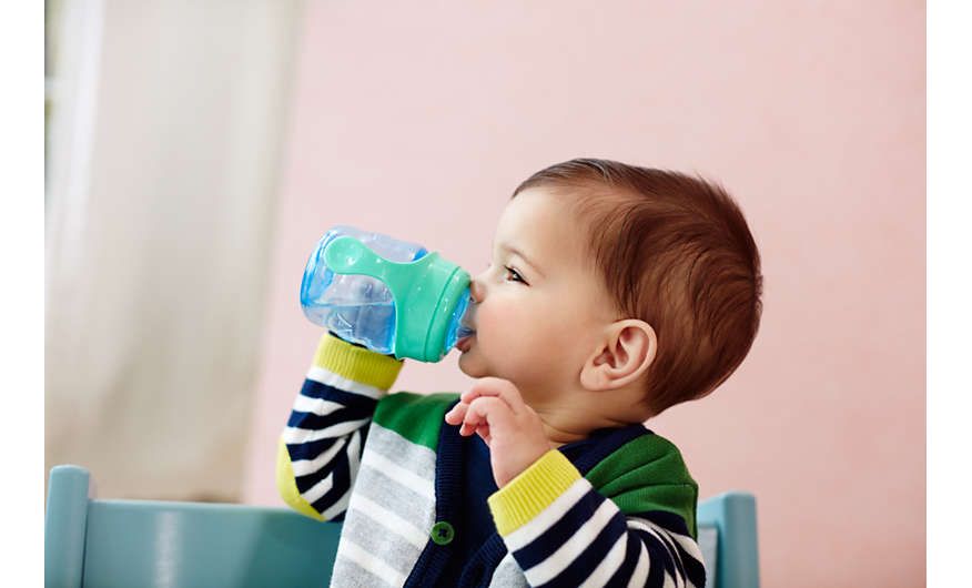 Philips Avent Чашка-непроливайка Рожева + пустушки 6-12