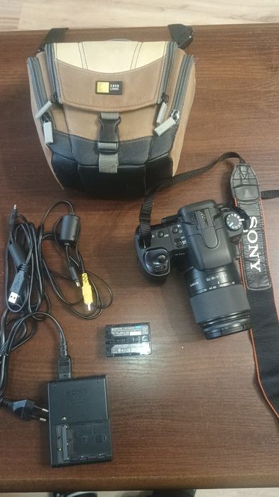 Lustrzanka Sony Alpha 350 z kartą 4gb Cf