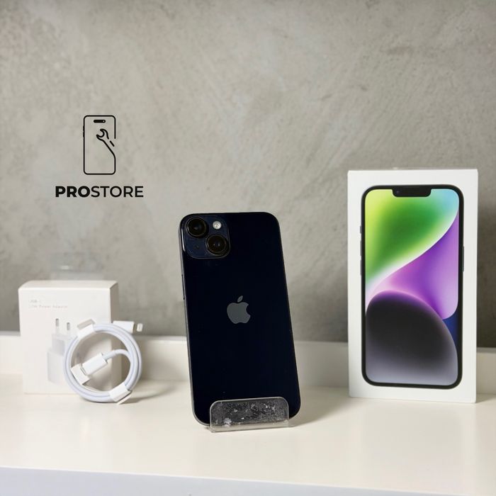 Sklep! Apple iPhone 14 128GB Midnight | Bateria 88% | Zamiana | Gwarancja 3 msc | Faktura VAT Marża |