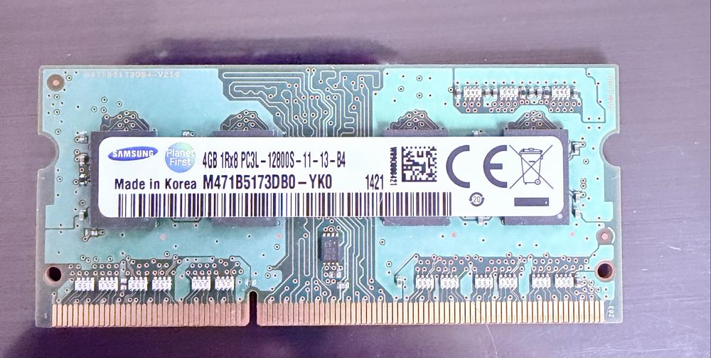 Samsung DDR3L 4GB 1600MHz – kość RAM do laptopa