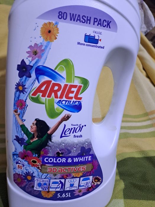 Гель для прання Ariel Actilift Color & White 5.75l