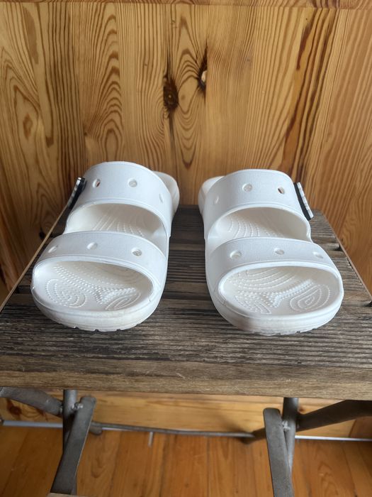 Sprzedam, wygodne klapki Crocs rozmiar W8 M6 w środku 26.0 cm